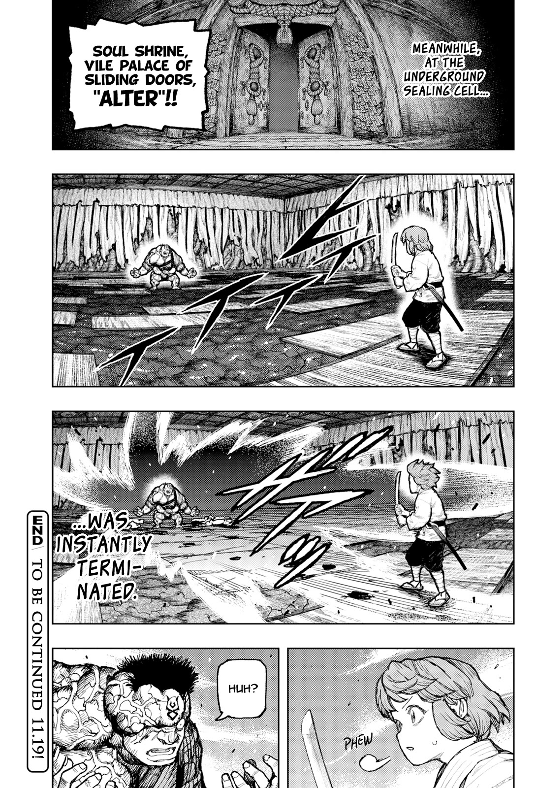 Tsugumomo chapter 171 page 32