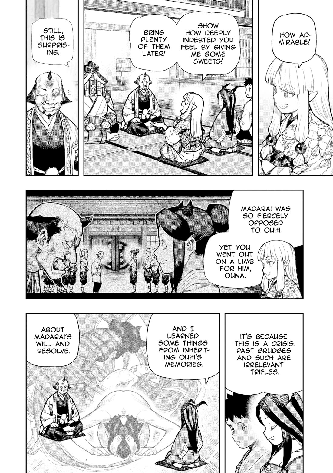 Tsugumomo chapter 185 page 17