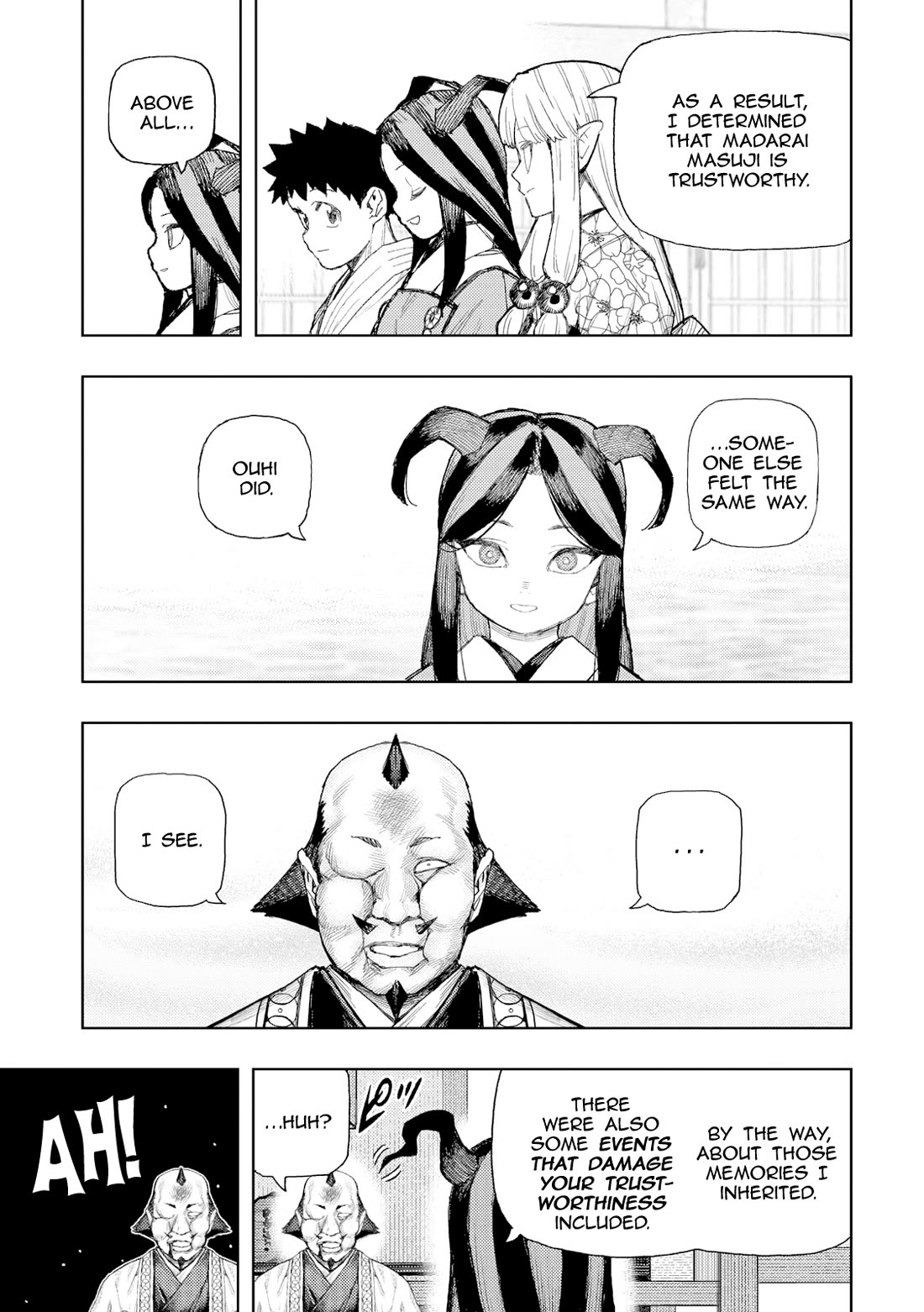 Tsugumomo chapter 185 page 18
