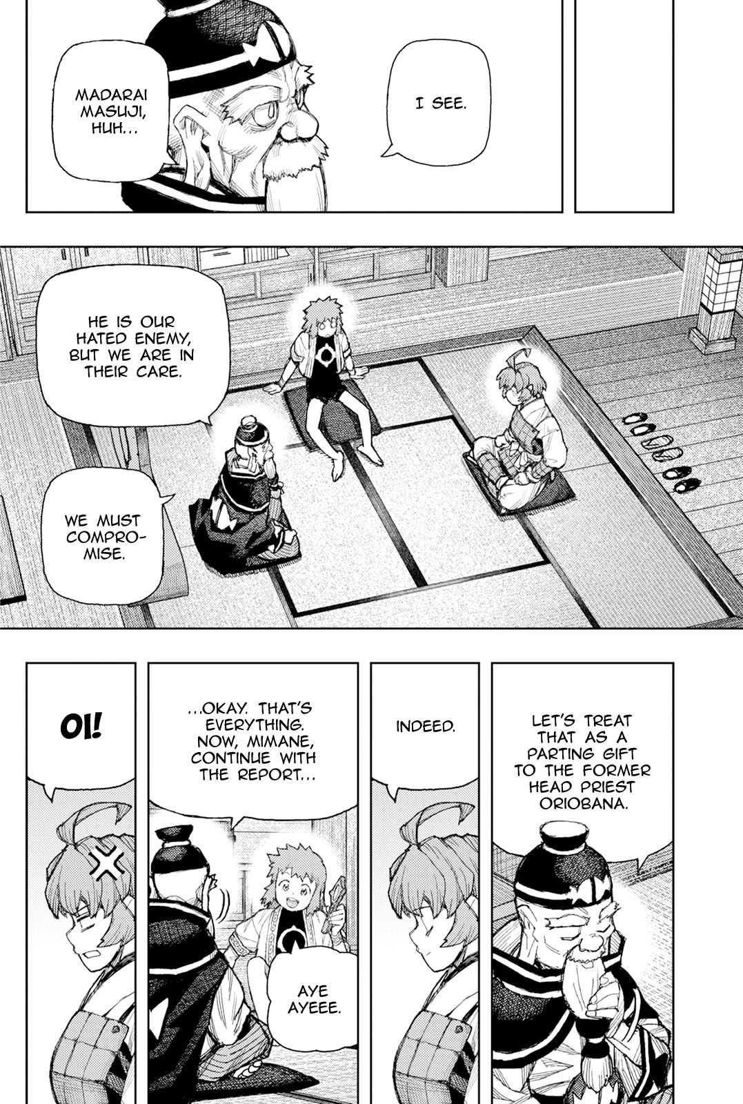 Tsugumomo chapter 185 page 33