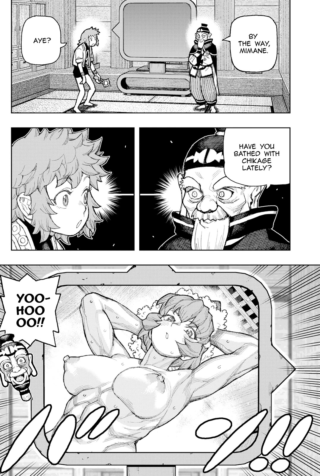 Tsugumomo chapter 185 page 35