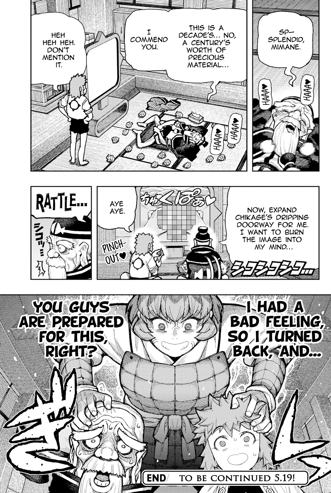 Tsugumomo chapter 185 page 40