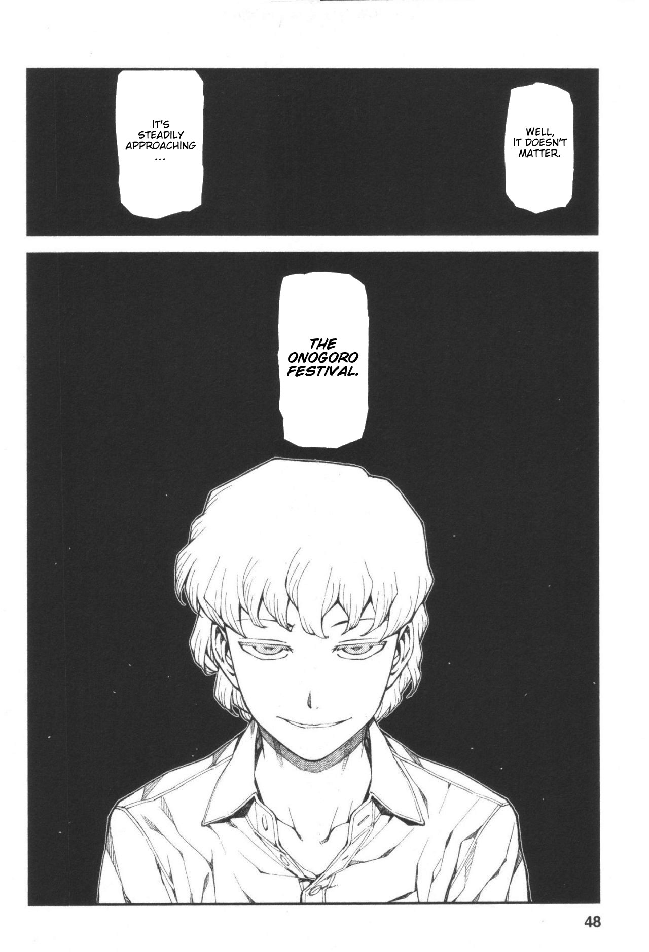 Tsugumomo chapter 40 page 46