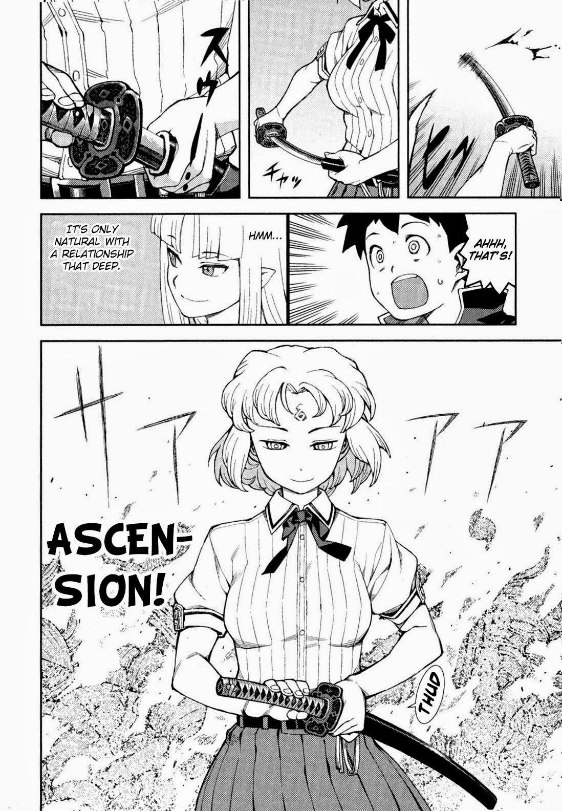 Tsugumomo chapter 48 page 39