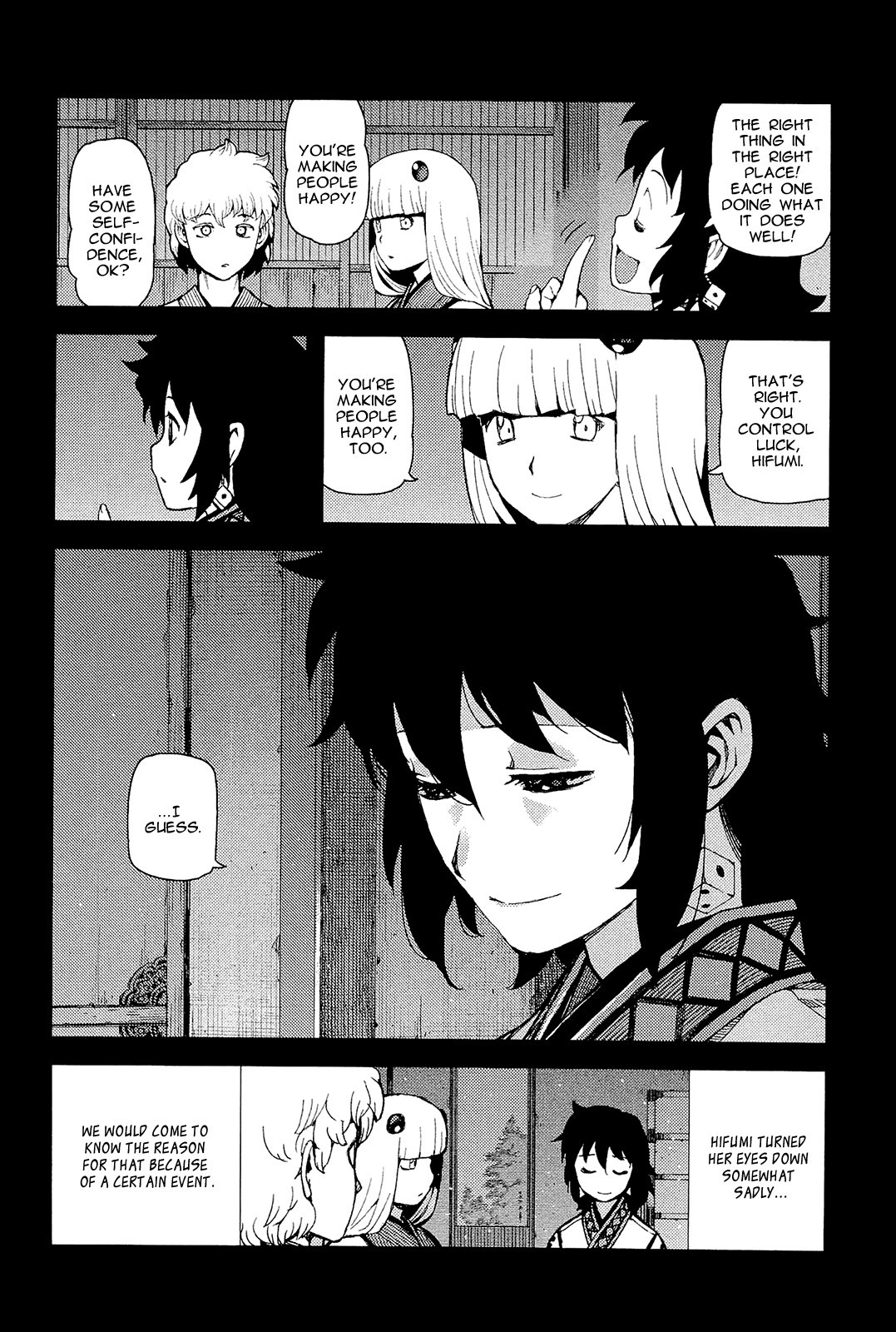 Tsugumomo chapter 49 page 22