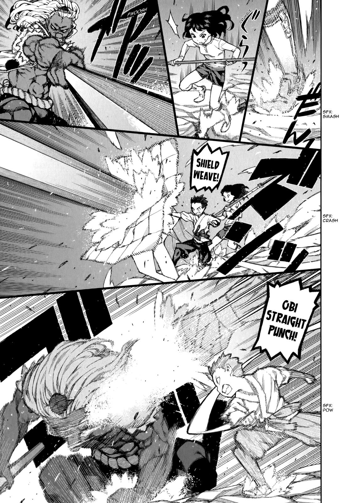 Tsugumomo chapter 54.3 page 31