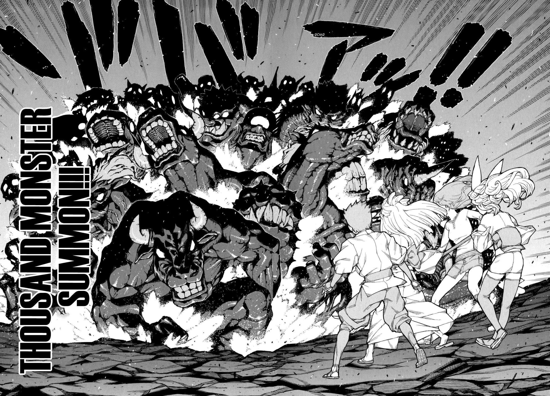 Tsugumomo chapter 54.9 page 34