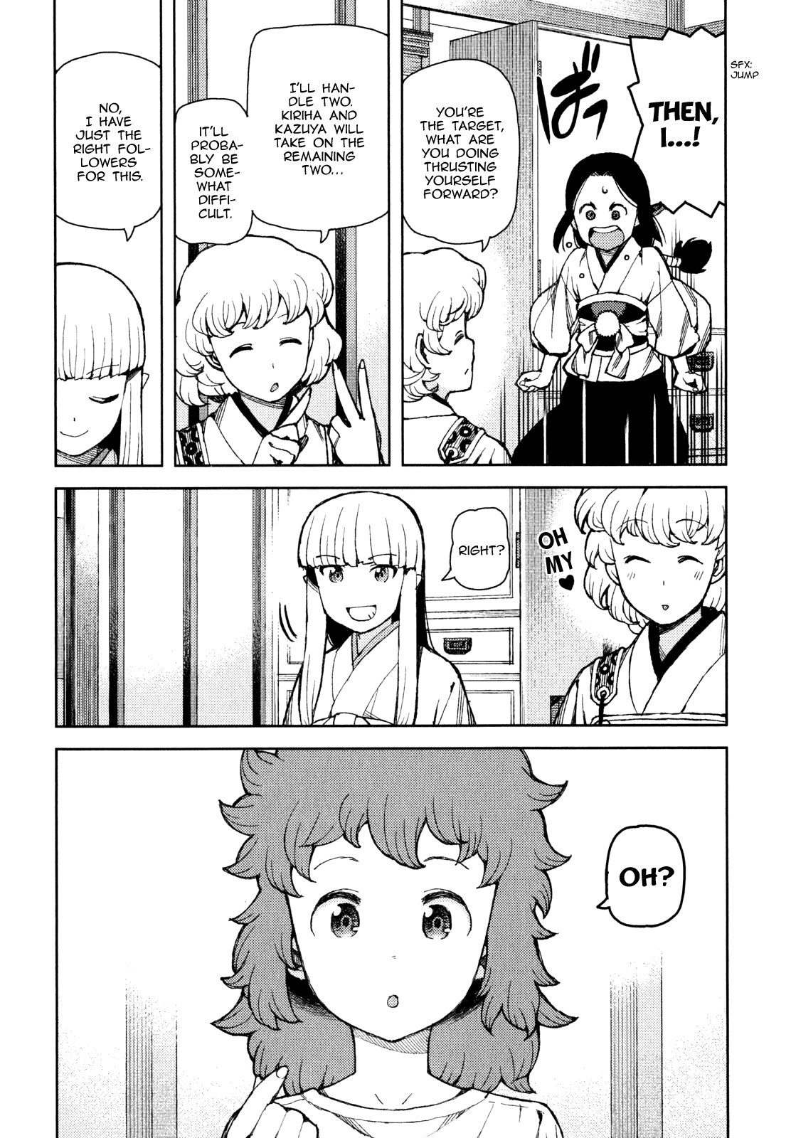 Tsugumomo chapter 58 page 19