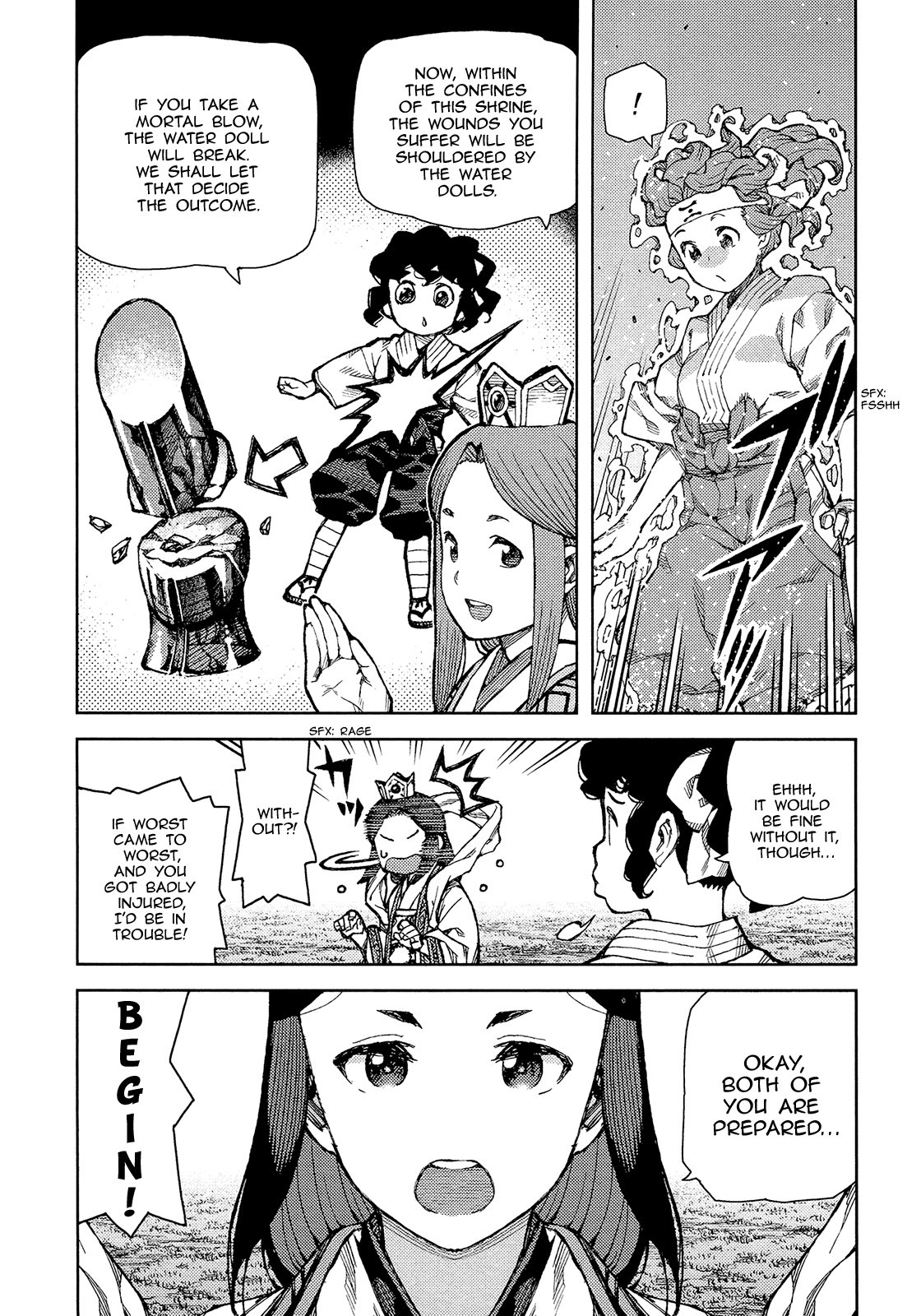 Tsugumomo chapter 75 page 28