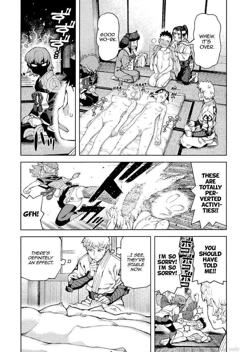 Tsugumomo chapter 90 page 19