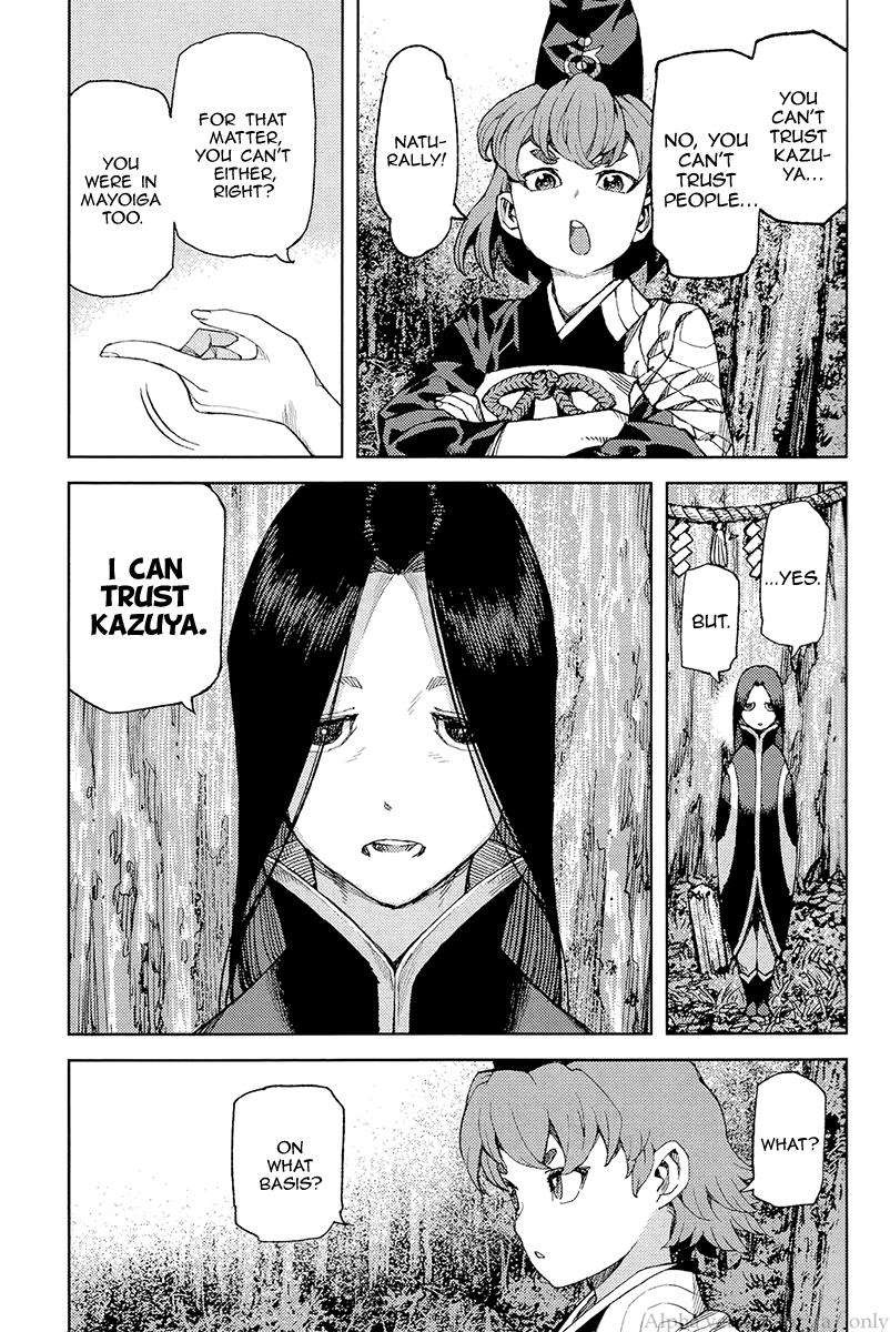 Tsugumomo chapter 91 page 21