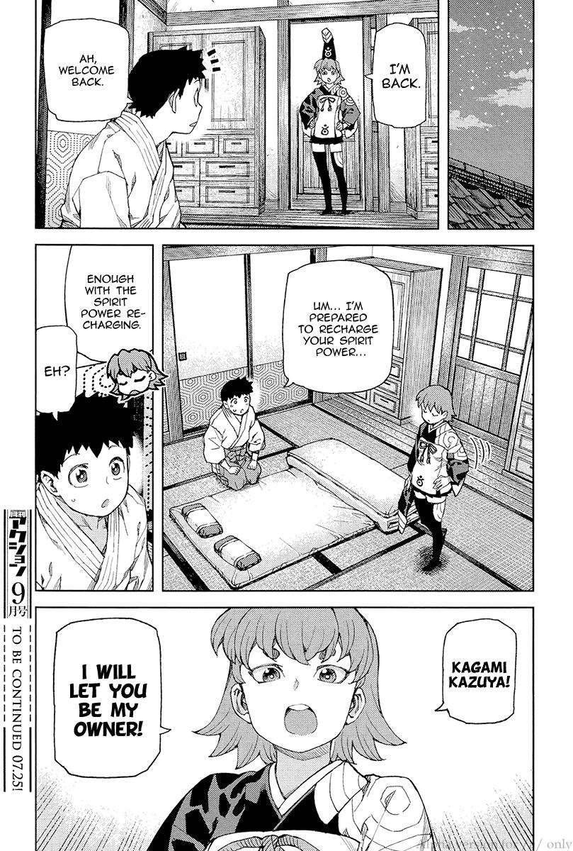 Tsugumomo chapter 91 page 28