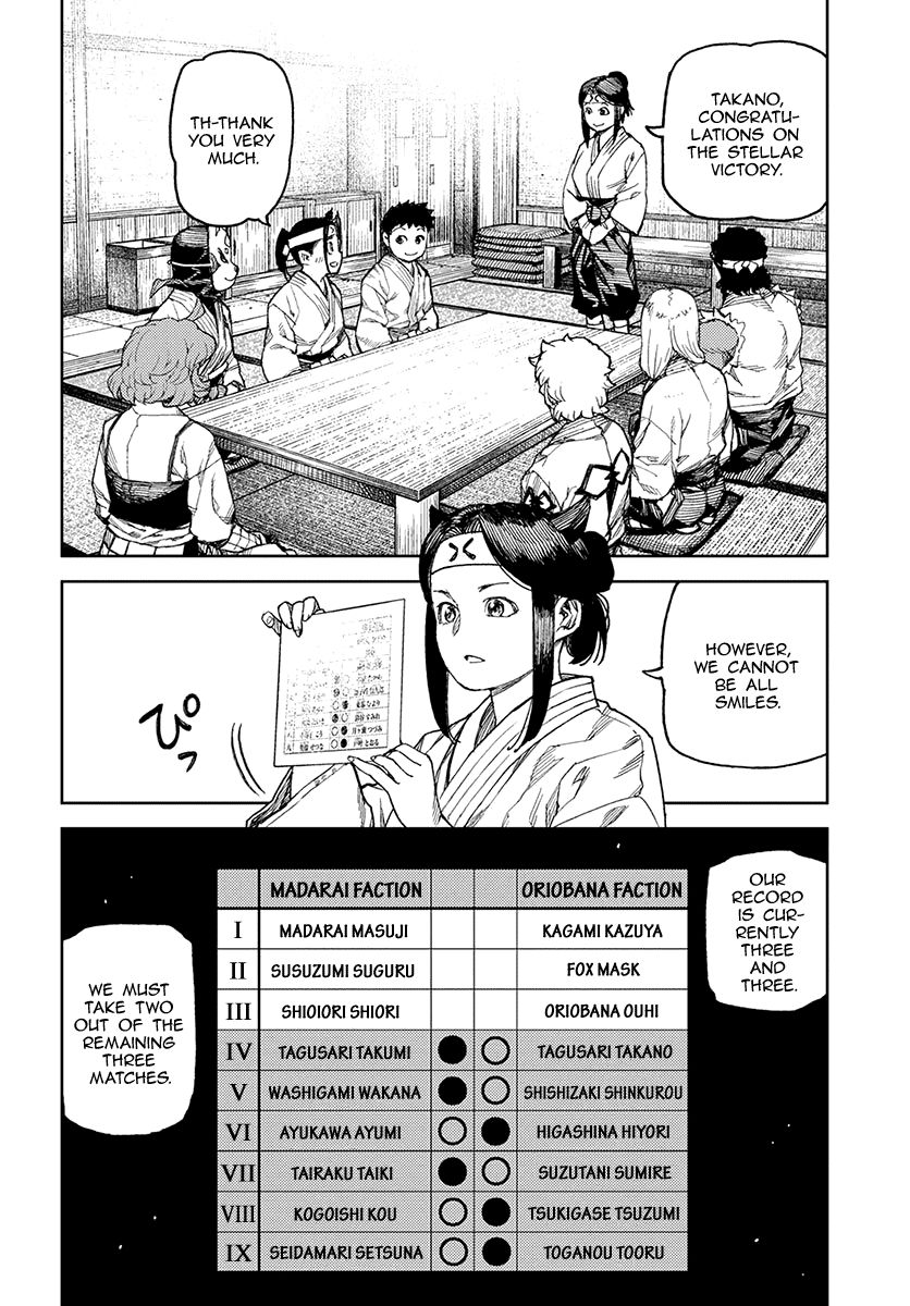 Tsugumomo chapter 98 page 19