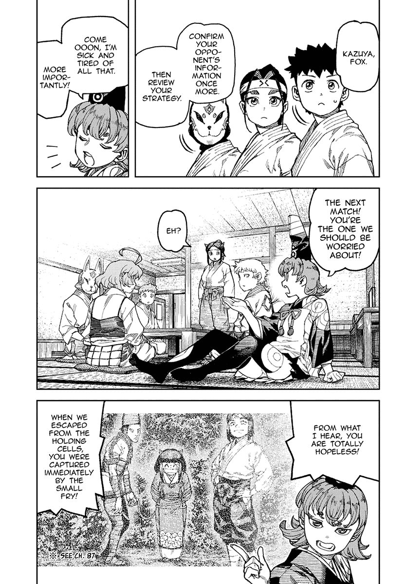 Tsugumomo chapter 98 page 20