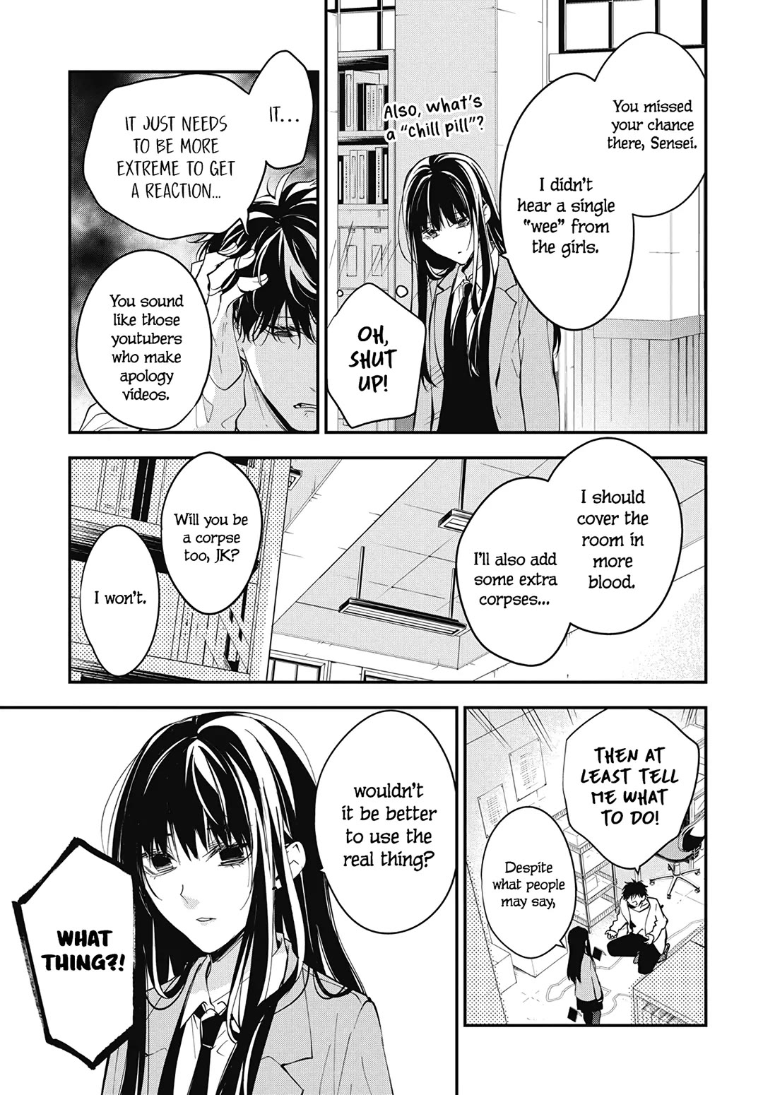 Tsuiraku JK to Haijin Kyoushi chapter 109 page 14