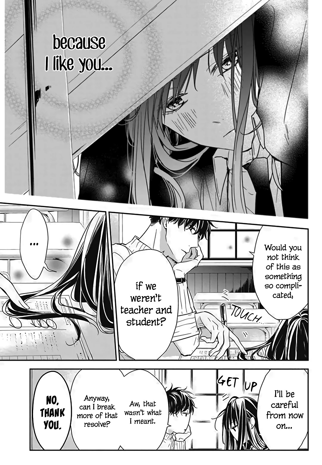 Tsuiraku JK to Haijin Kyoushi chapter 28 page 14