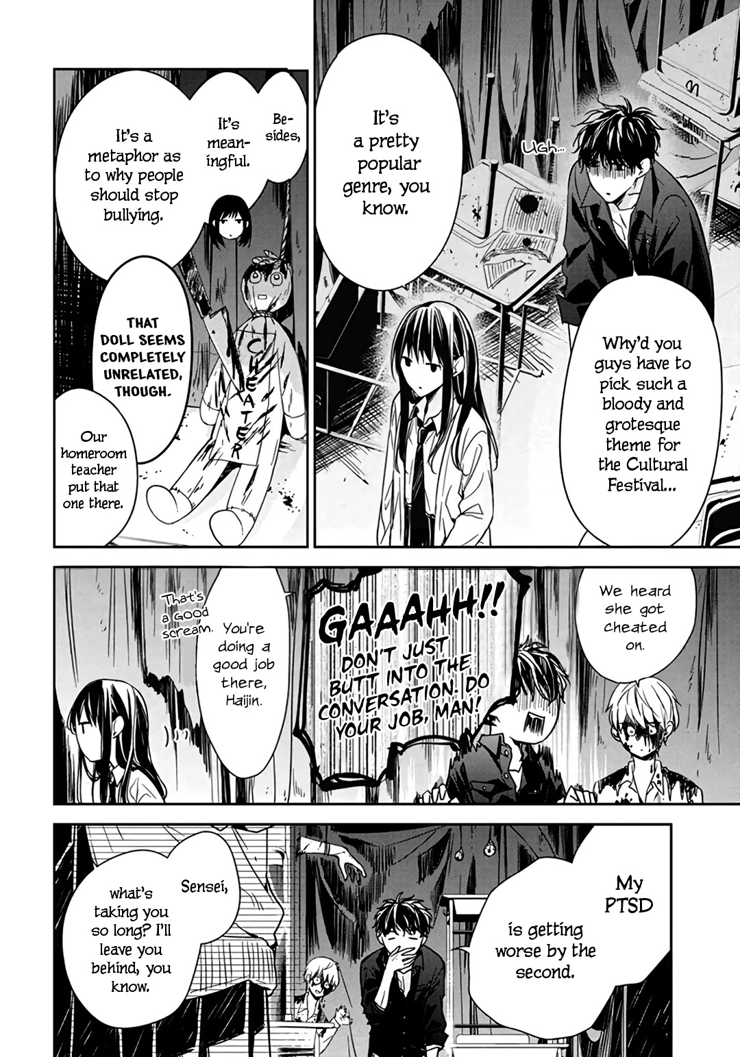 Tsuiraku JK to Haijin Kyoushi chapter 30 page 12