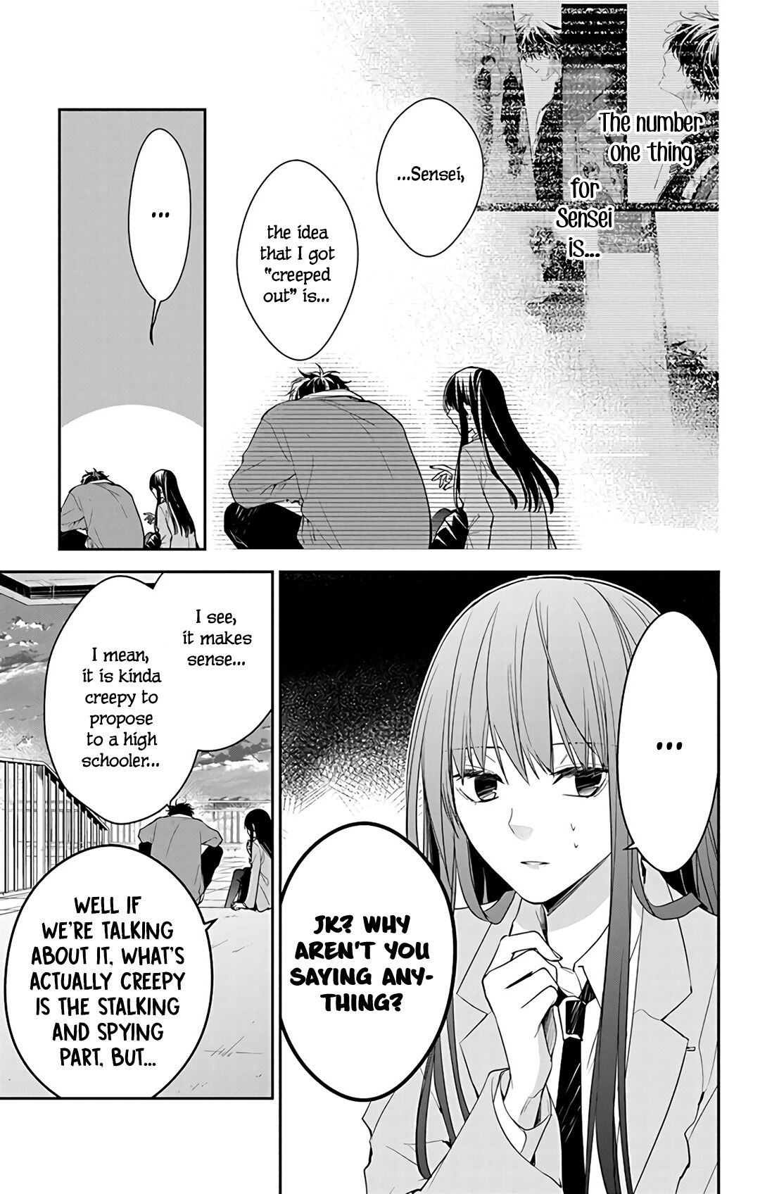 Tsuiraku JK to Haijin Kyoushi chapter 59 page 21