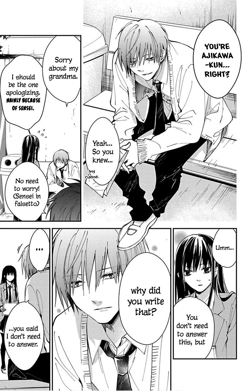 Tsuiraku JK to Haijin Kyoushi chapter 65 page 7