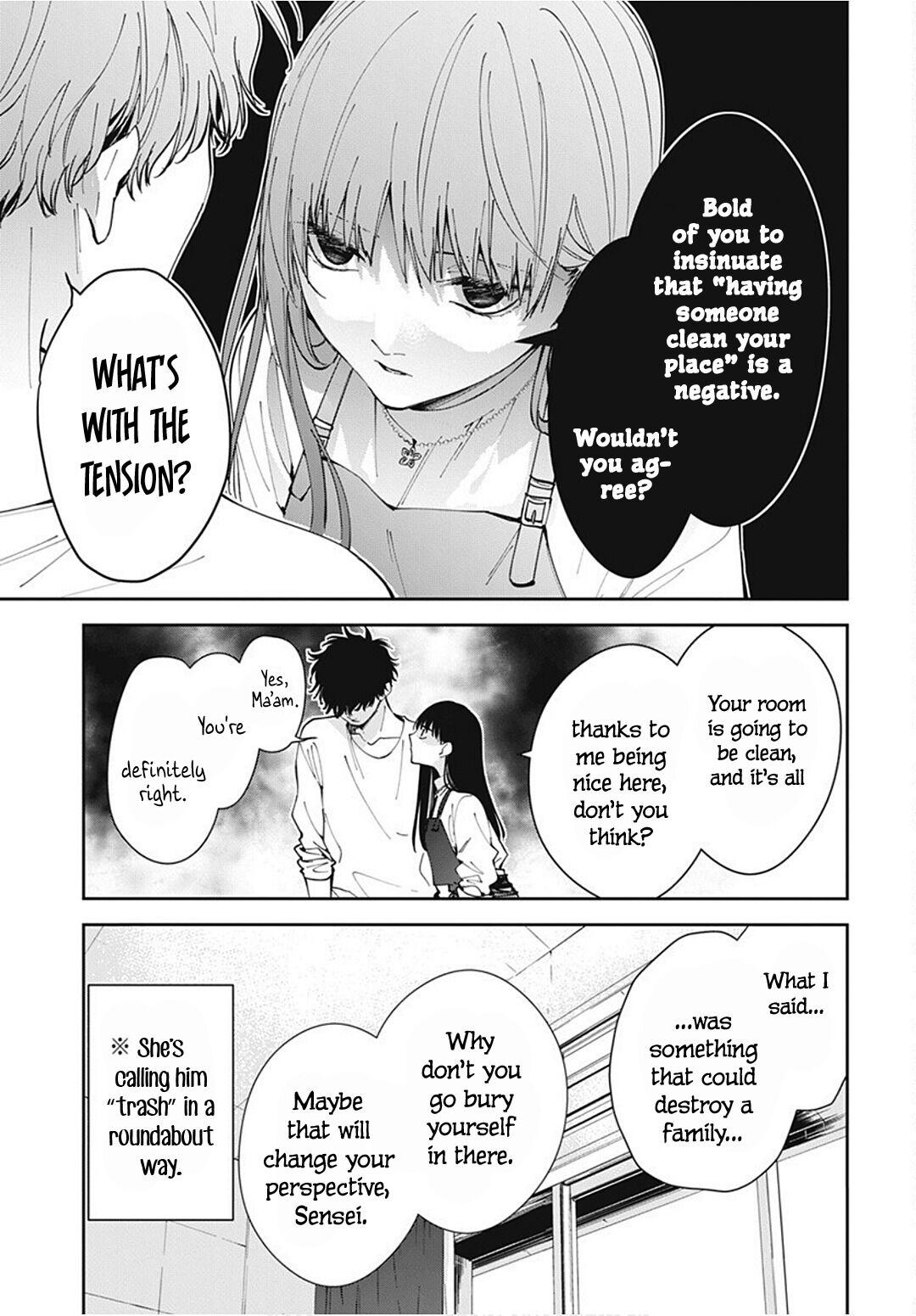 Tsuiraku JK to Haijin Kyoushi chapter 67 page 14