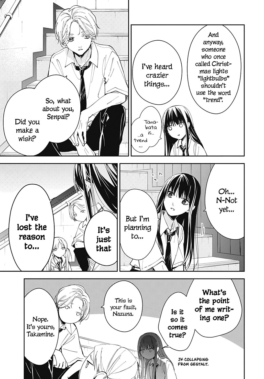 Tsuiraku JK to Haijin Kyoushi chapter 77 page 11