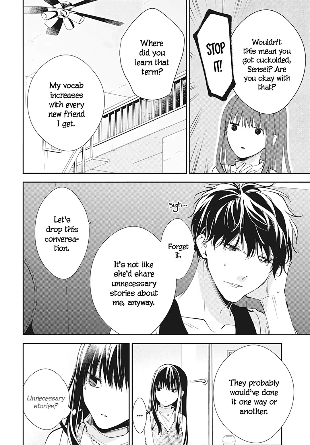 Tsuiraku JK to Haijin Kyoushi chapter 88 page 9