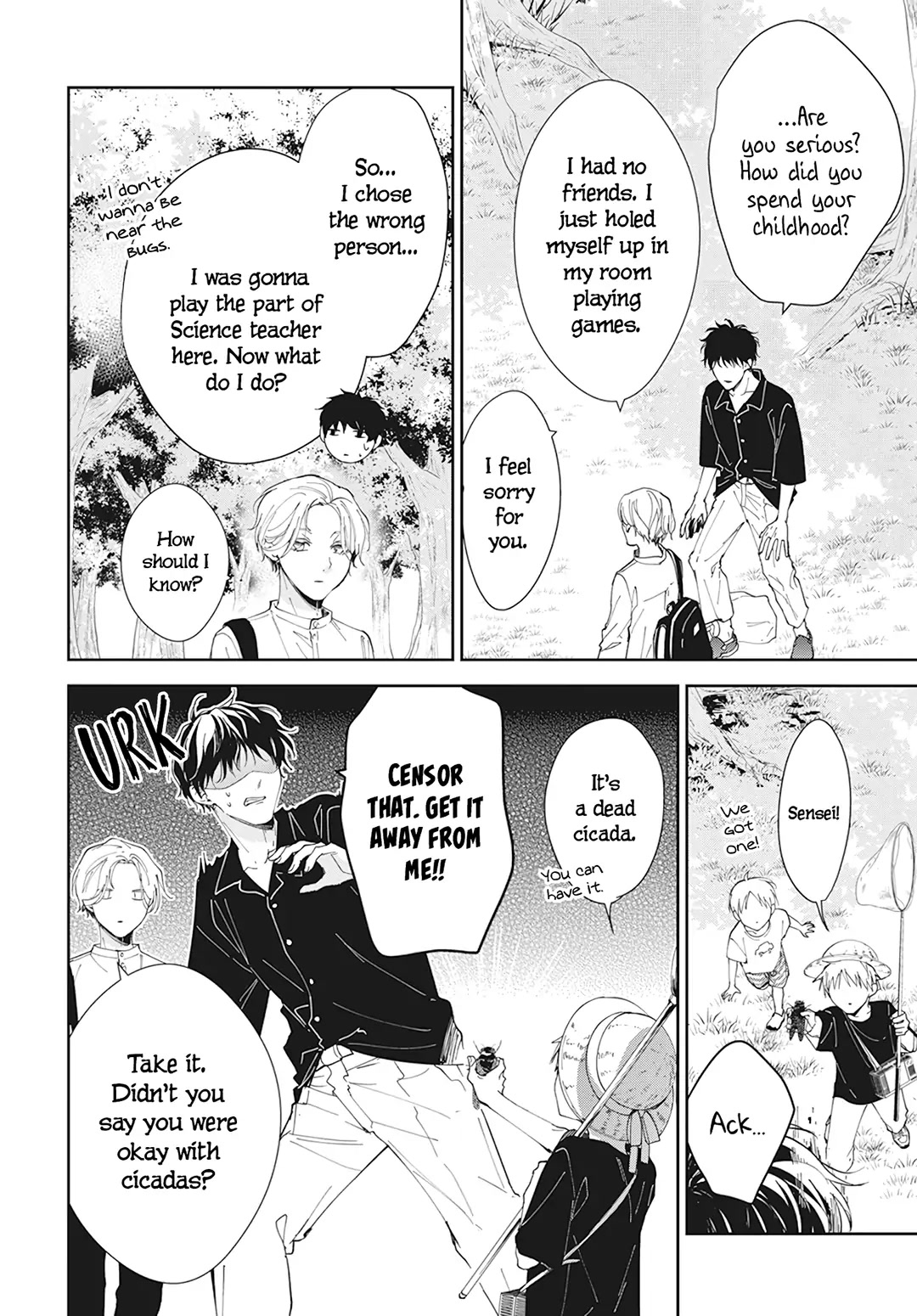 Tsuiraku JK to Haijin Kyoushi chapter 91 page 8