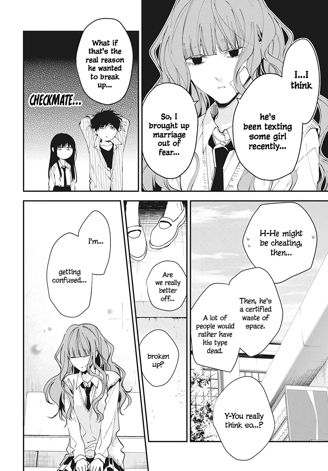 Tsuiraku JK to Haijin Kyoushi chapter 98 page 12