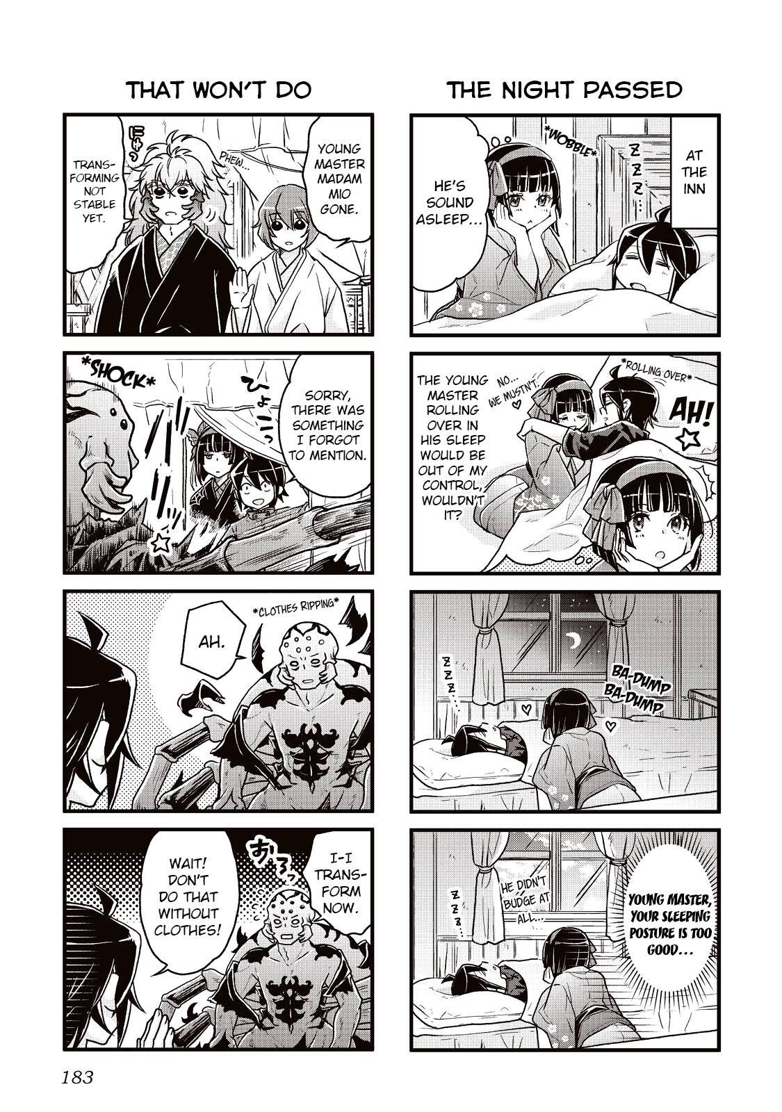 Tsuki ga Michibiku Isekai Douchuu chapter 21.5 page 3