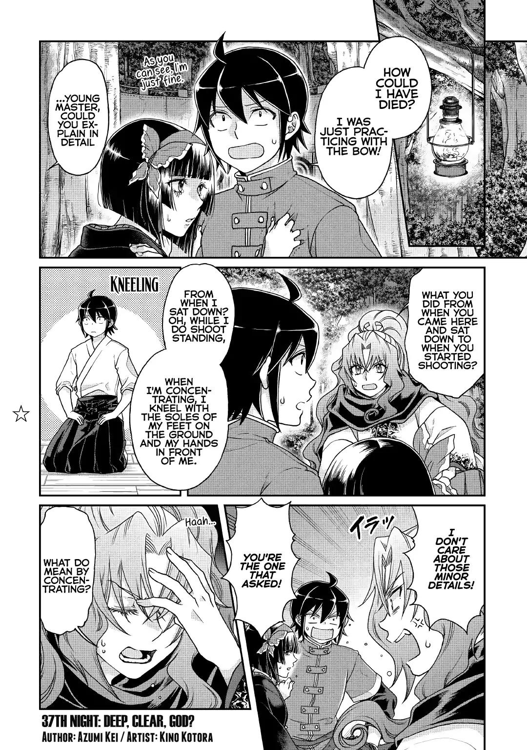 Tsuki ga Michibiku Isekai Douchuu chapter 37 page 1