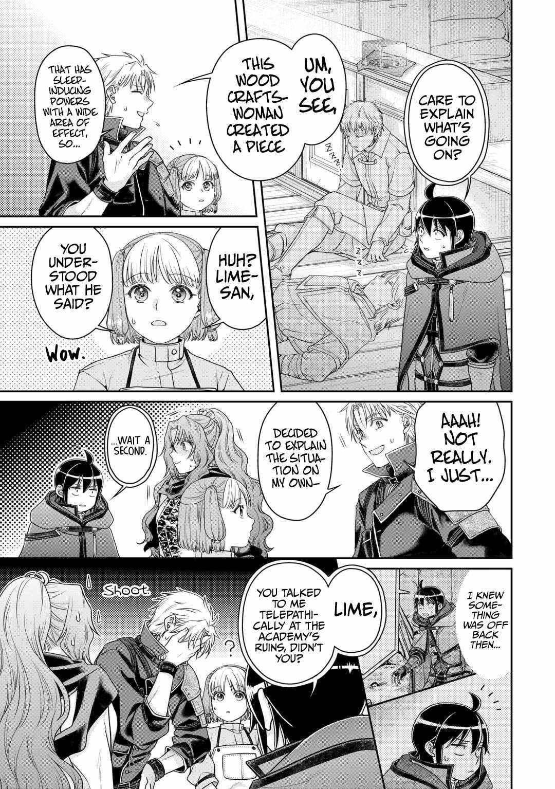 Tsuki ga Michibiku Isekai Douchuu chapter 92 page 17