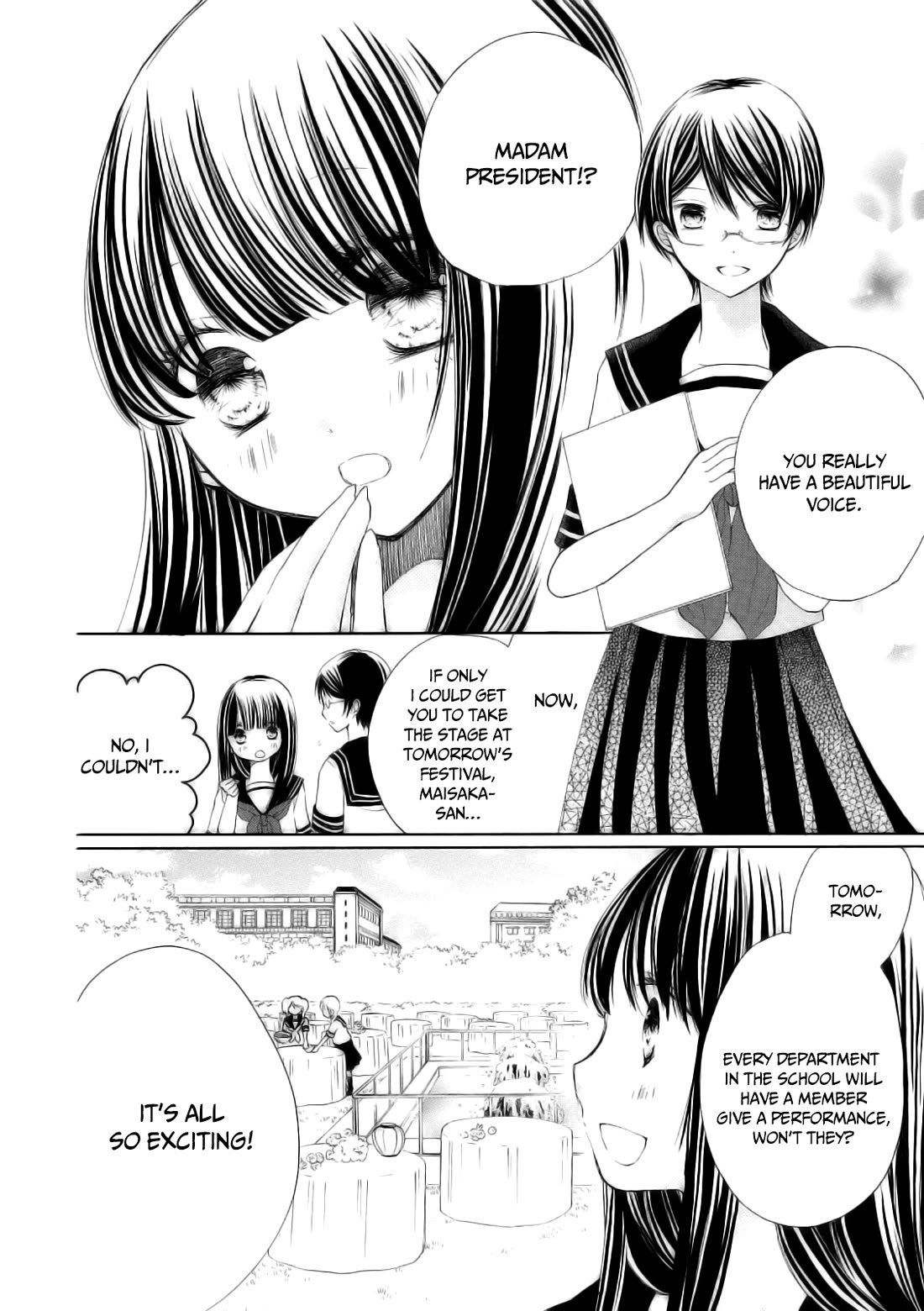 Tsuki to Sekai to Etoile chapter 6 page 10