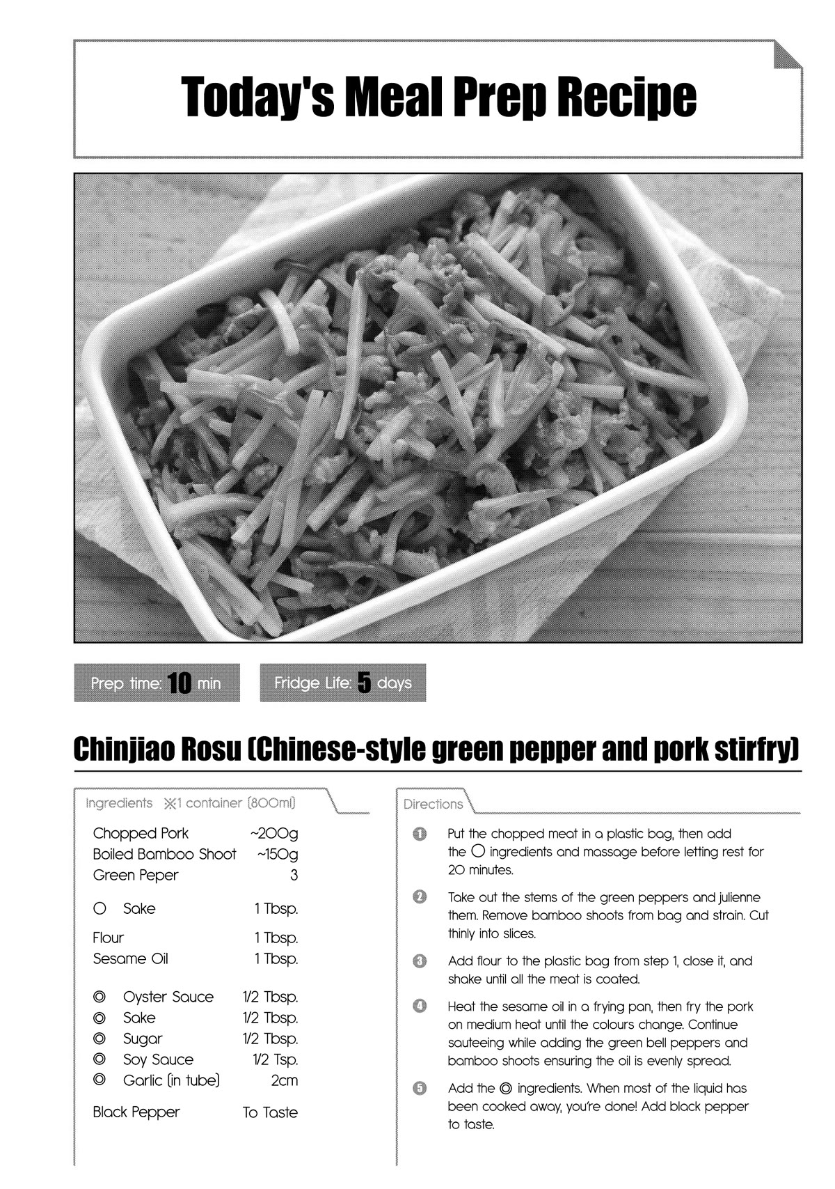 Tsukuoki Life: Weekend Meal Prep Recipes! chapter 12 page 19