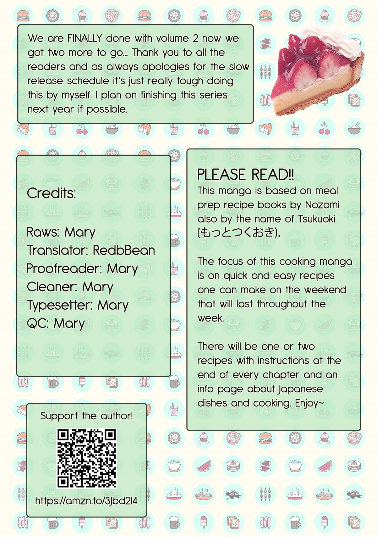 Tsukuoki Life: Weekend Meal Prep Recipes! chapter 14 page 1