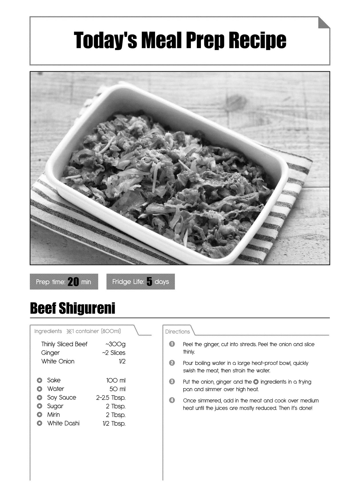 Tsukuoki Life: Weekend Meal Prep Recipes! chapter 14 page 21