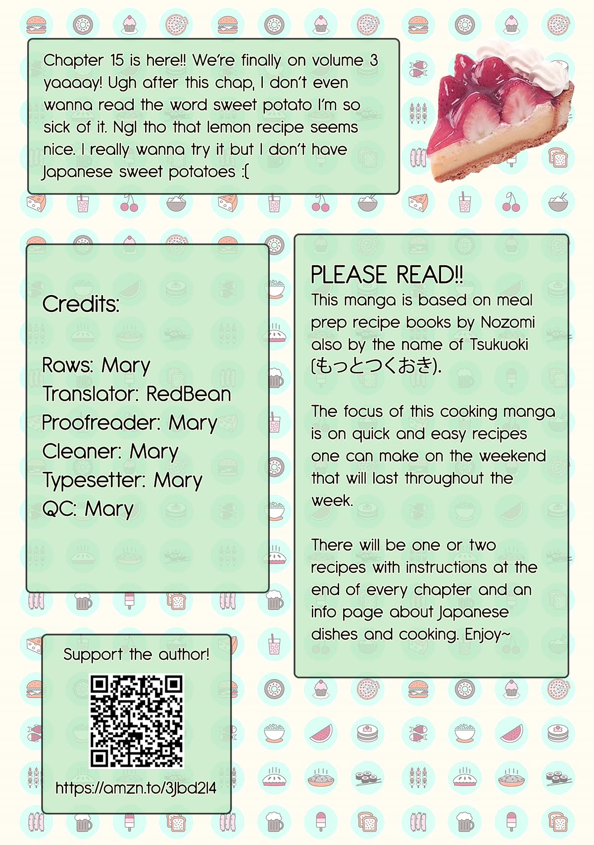 Tsukuoki Life: Weekend Meal Prep Recipes! chapter 15 page 1