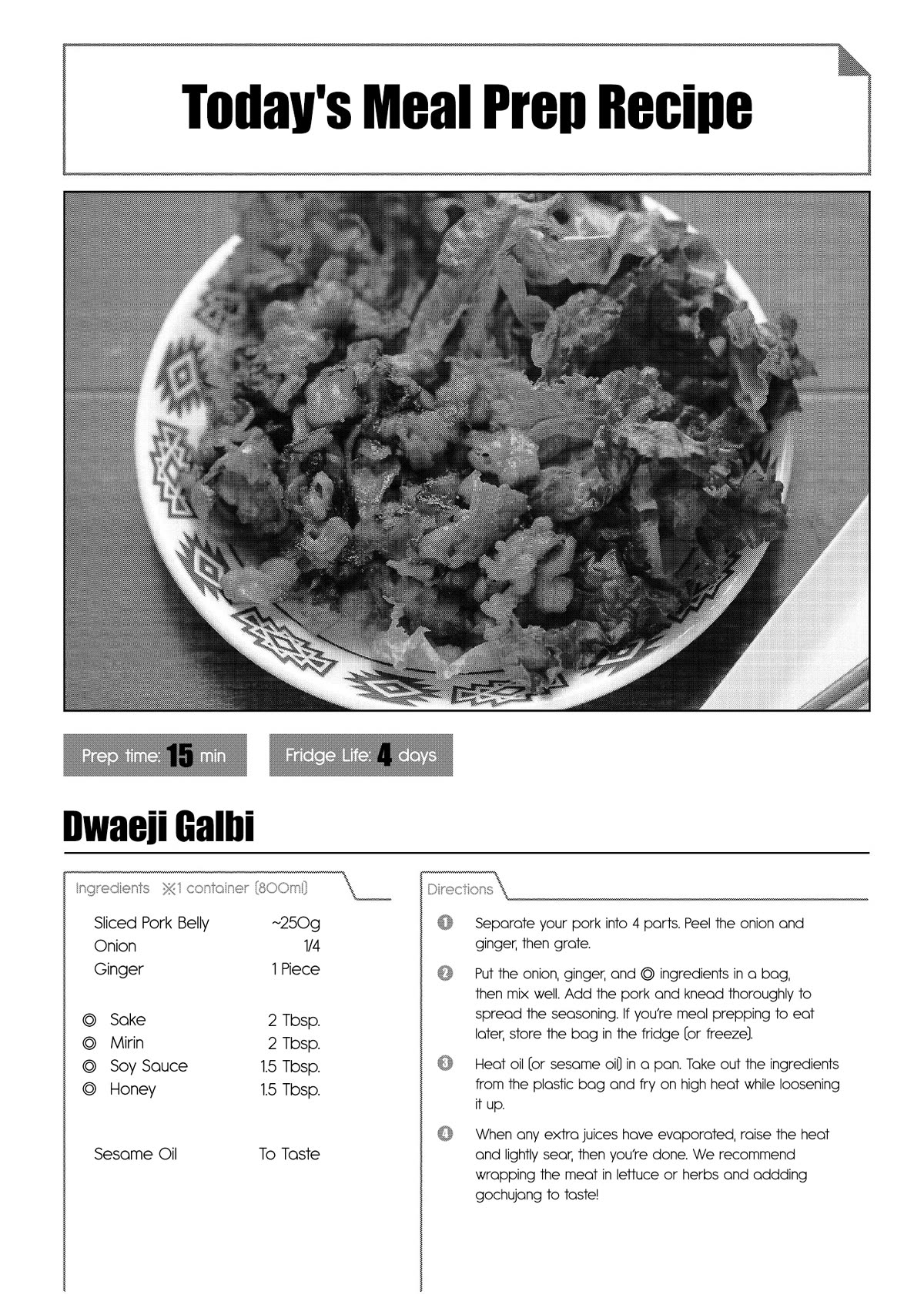 Tsukuoki Life: Weekend Meal Prep Recipes! chapter 16 page 21