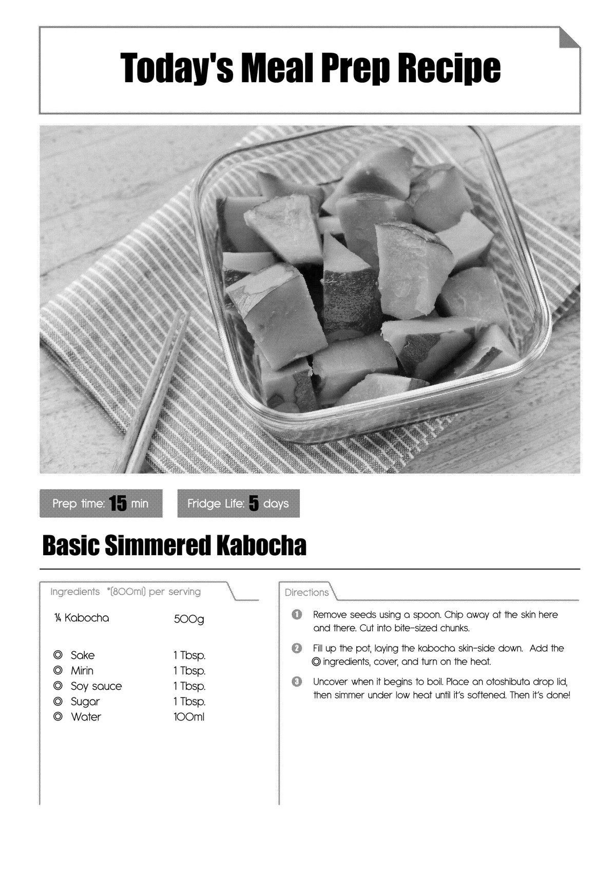 Tsukuoki Life: Weekend Meal Prep Recipes! chapter 2 page 19