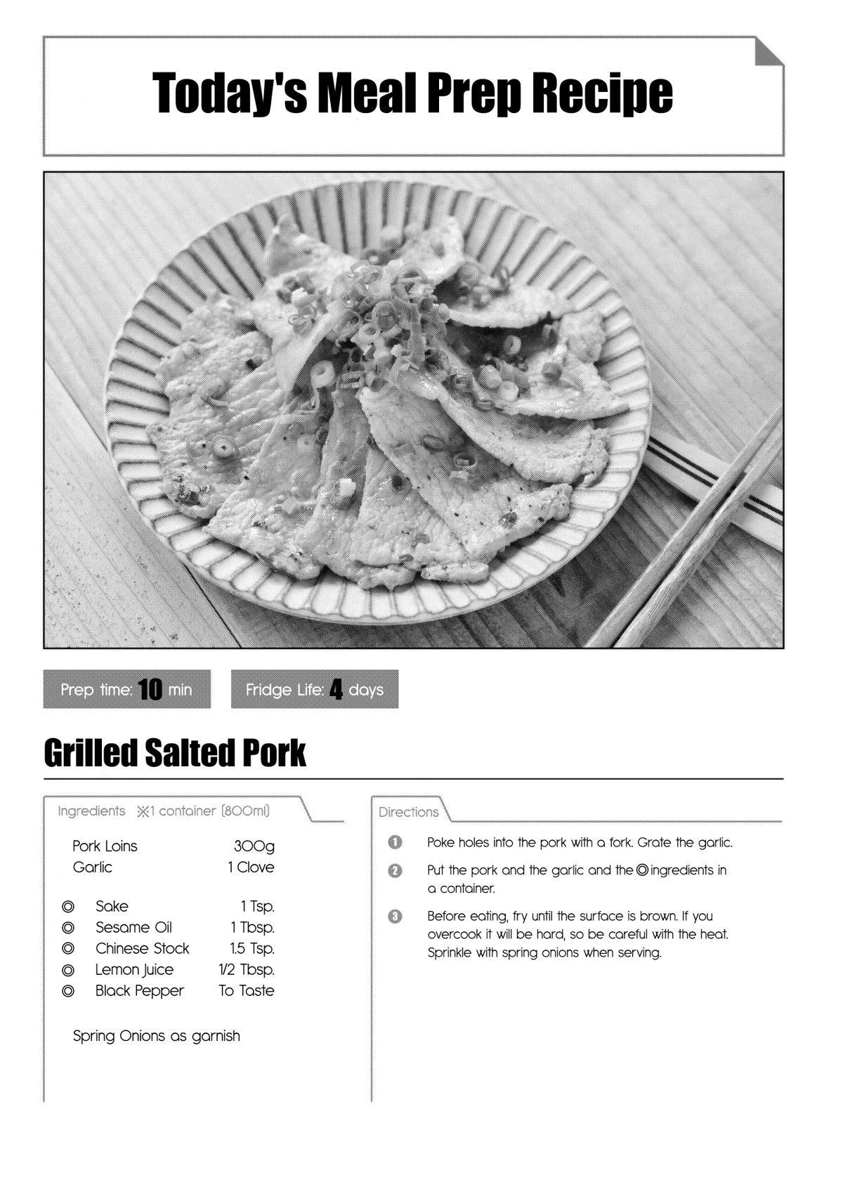 Tsukuoki Life: Weekend Meal Prep Recipes! chapter 5 page 16