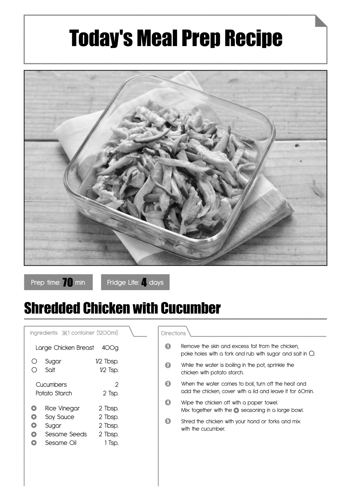 Tsukuoki Life: Weekend Meal Prep Recipes! chapter 6 page 23