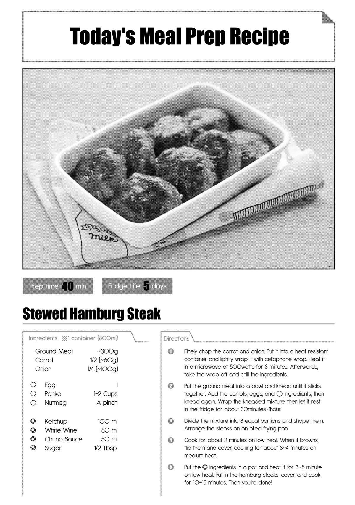 Tsukuoki Life: Weekend Meal Prep Recipes! chapter 7 page 19