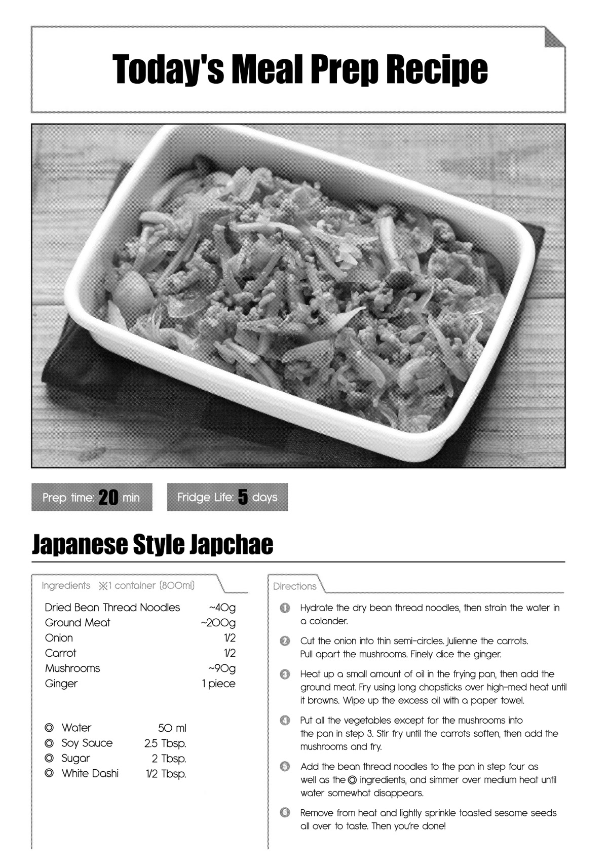 Tsukuoki Life: Weekend Meal Prep Recipes! chapter 8 page 23