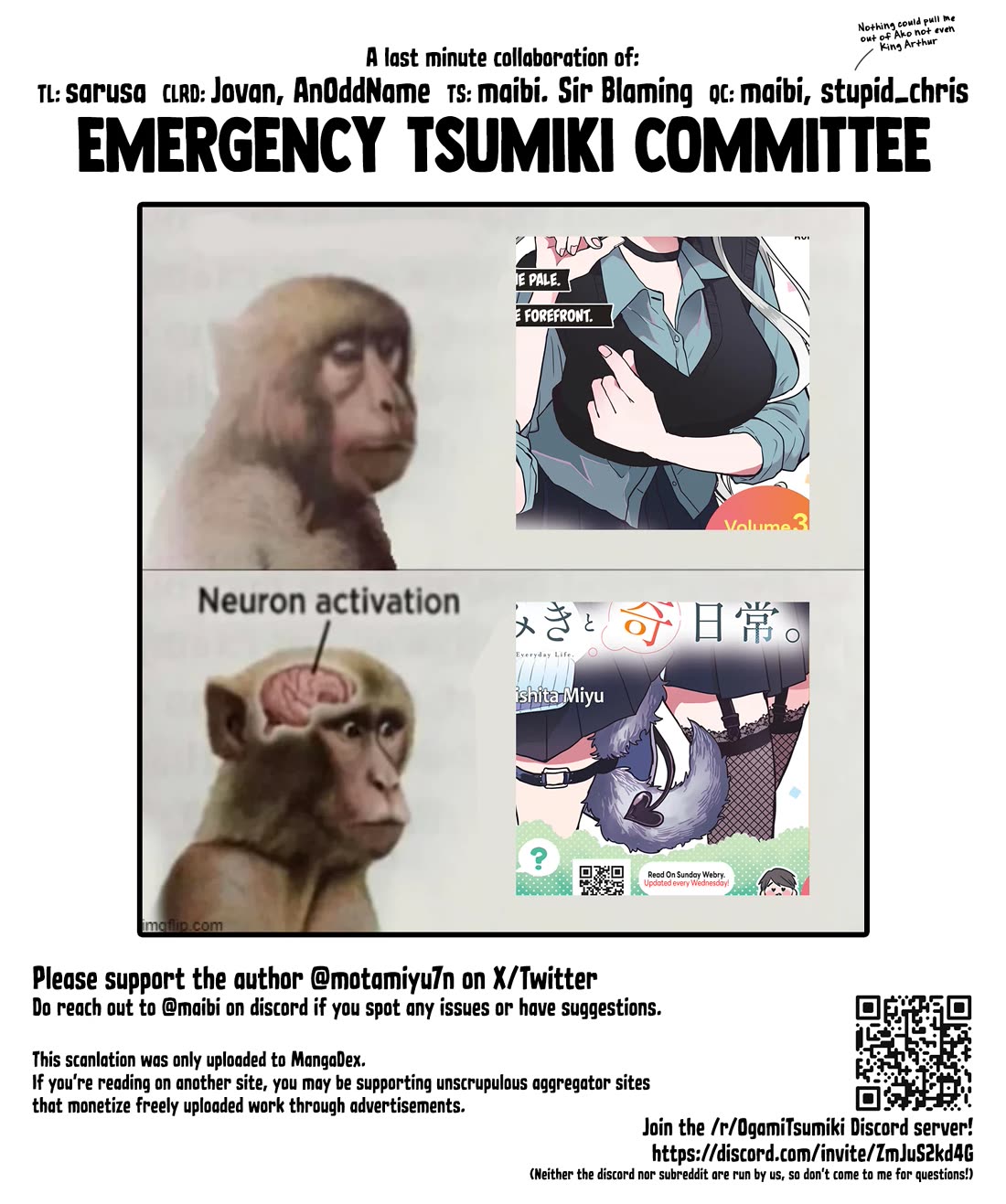 Tsumiki Ogami & the Strange Everyday Life. chapter 39 page 19