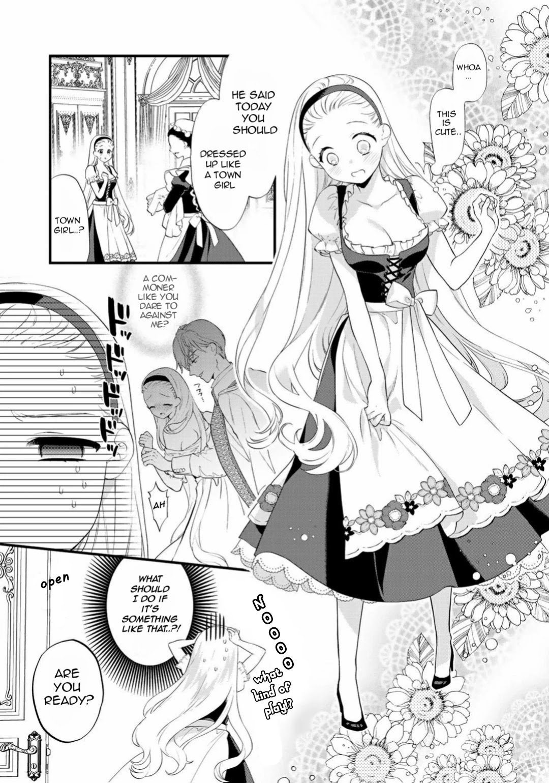 Tsunderu Moto-Akuyaku Reijo wa Do-S Ouji-sama kara Nigedashitai chapter 4 page 4