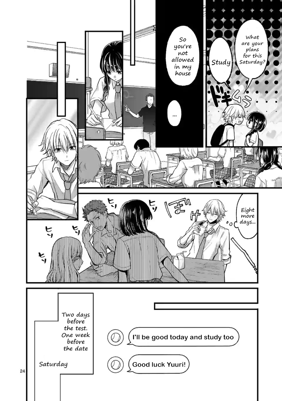 Tsurenai Kanojo no Hitorijime chapter 12 page 24