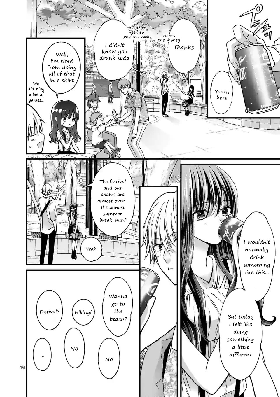 Tsurenai Kanojo no Hitorijime chapter 14 page 16