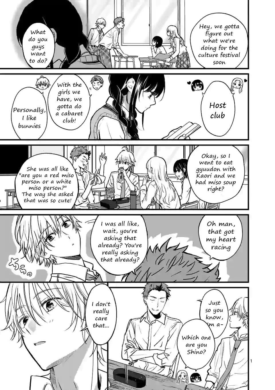 Tsurenai Kanojo no Hitorijime chapter 2 page 1