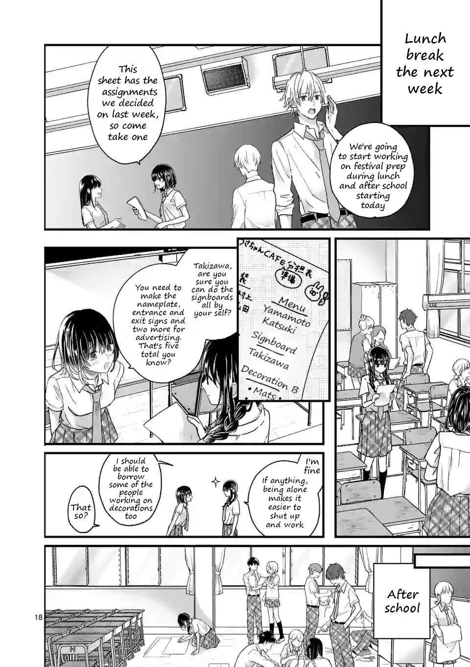 Tsurenai Kanojo no Hitorijime chapter 4 page 18