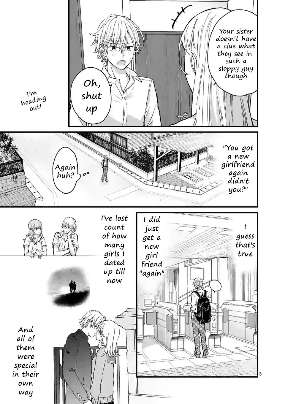 Tsurenai Kanojo no Hitorijime chapter 4 page 3