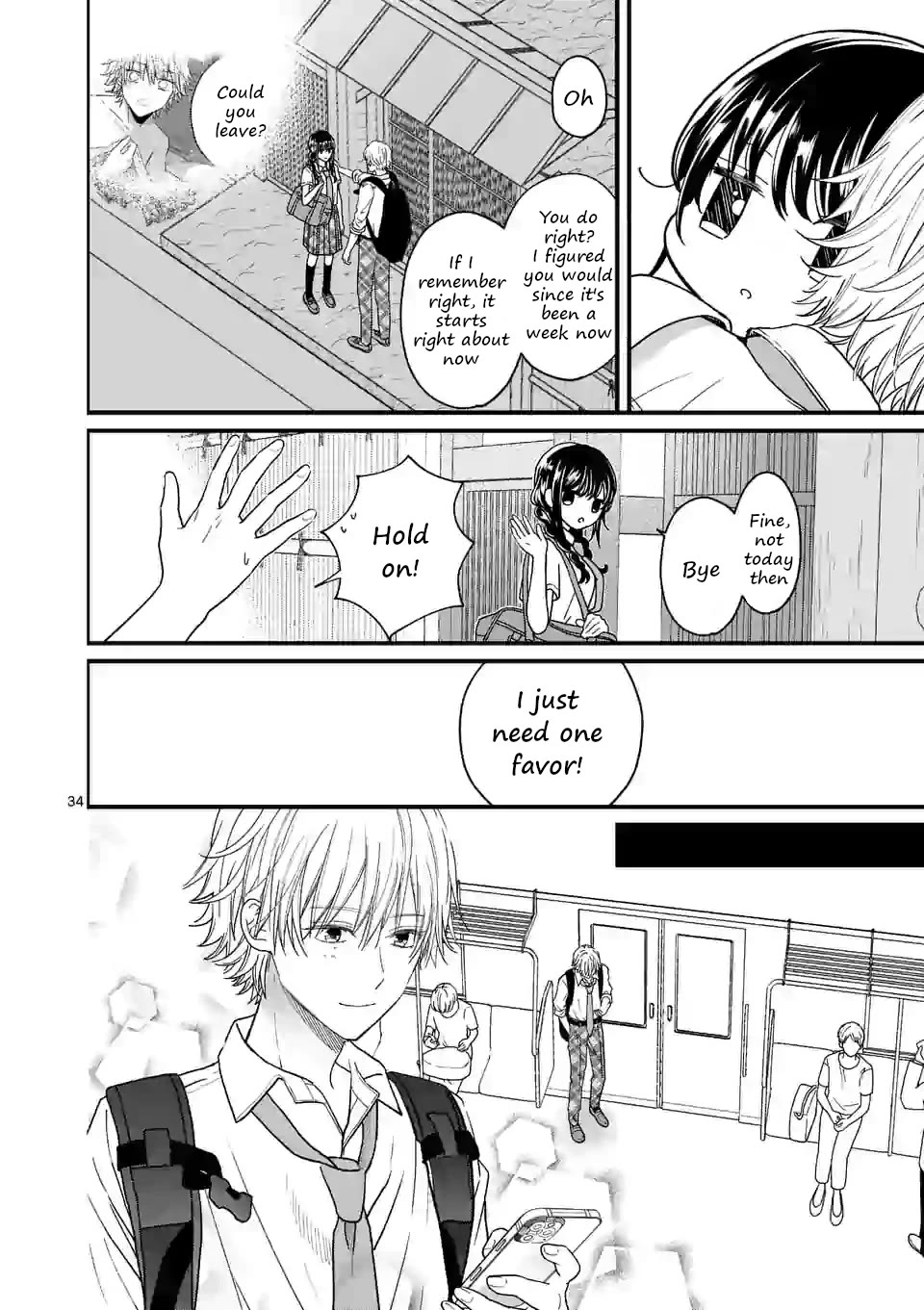 Tsurenai Kanojo no Hitorijime chapter 4 page 34